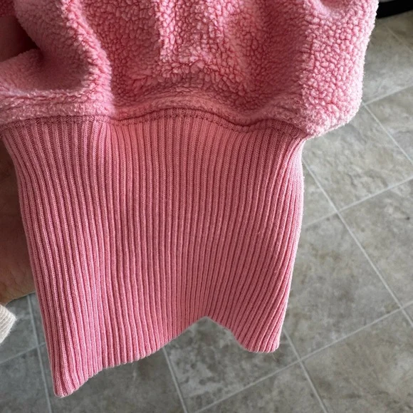 American Eagle Outfitters Pink Crew Neck Big Hug Sweatshirt - Picture 3 of 6